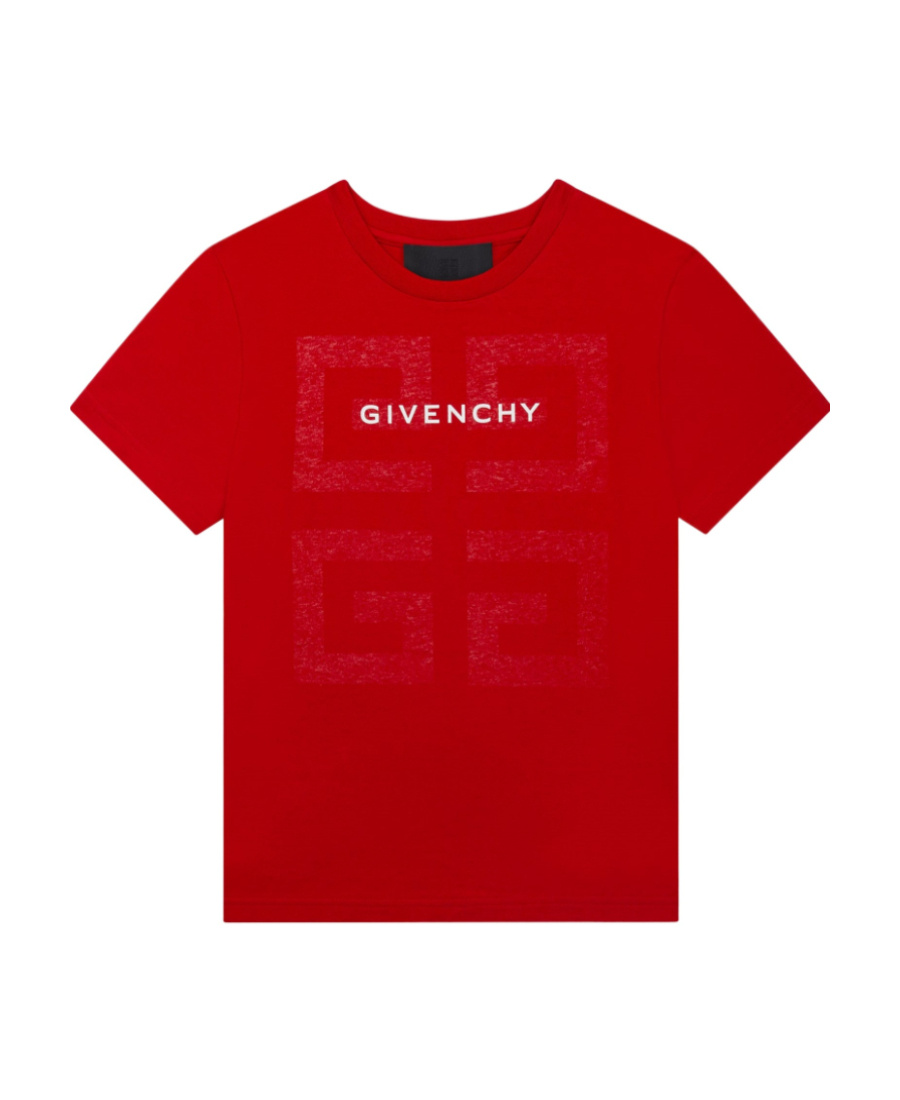 Givenchy Logo T-shirt In Red