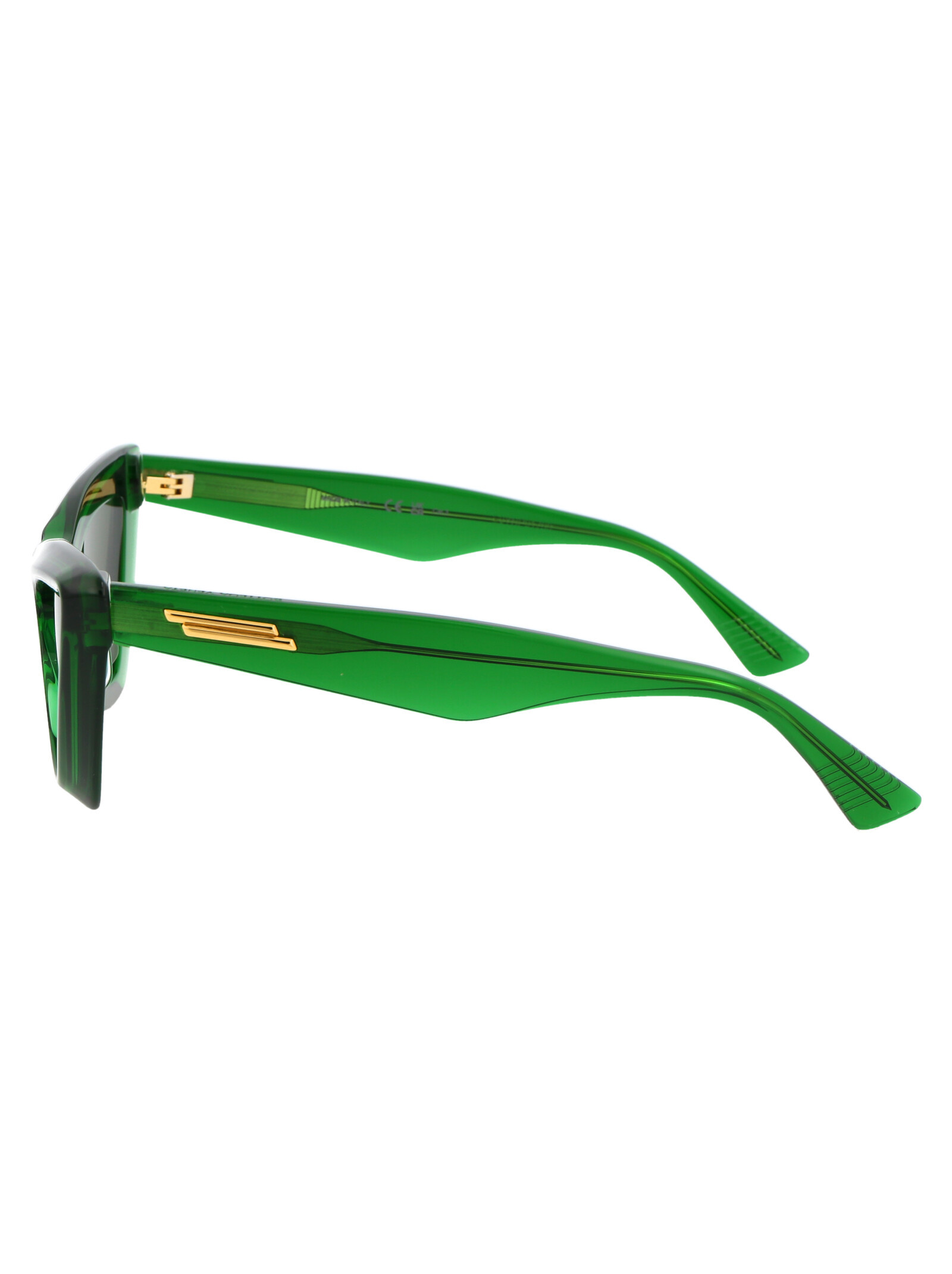 Bottega Veneta Eyewear Cat-eye Frame Sunglasses In Green