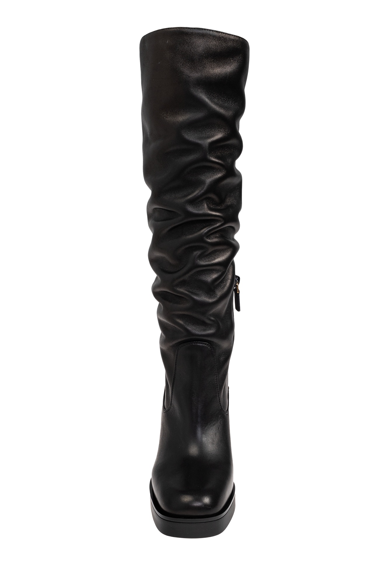 Stuart Weitzman Round-head Boots In Black