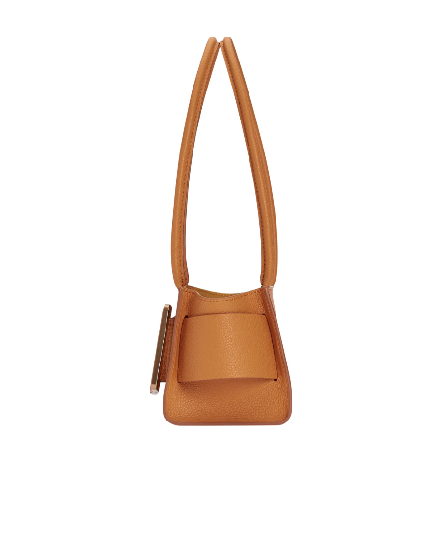 Boyy Buckle Details Shoulder Bag In Brown