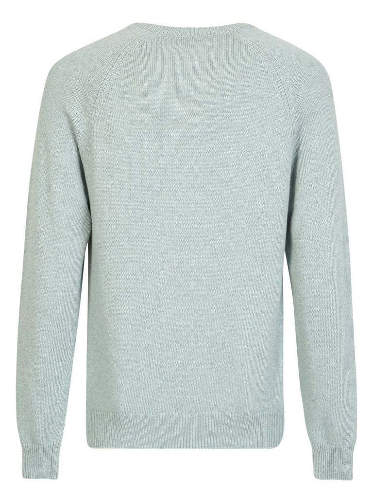 Tom Ford Crew-neck Long-sleeved Jumper In Green