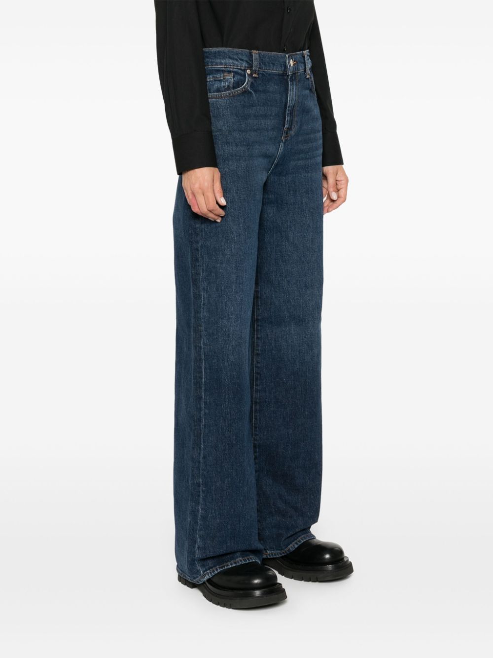 7 For All Mankind Scout Jeans In Black