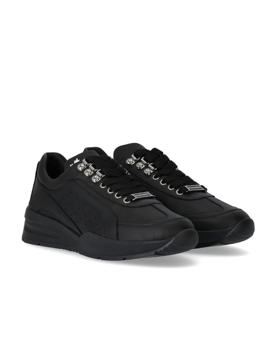 Dsquared2 Logo Sports Shoes In Black