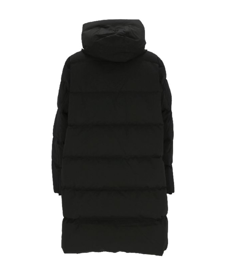 Mackage Long Hooded Cotton-padded Suit In Black