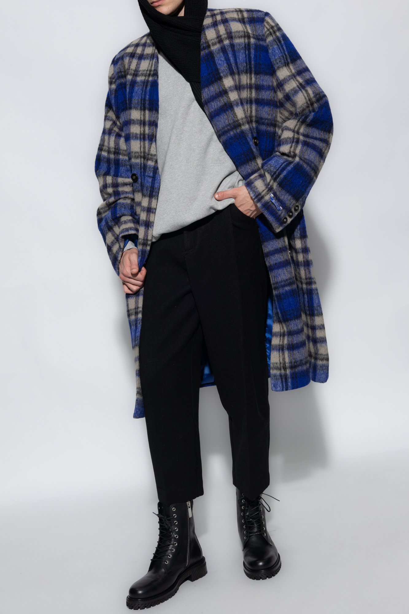 Ader Error Multi-pocket Casual Pants In Black