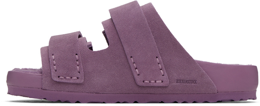 Tekla Purple Birkenstock Edition Uji Sandals In Purple