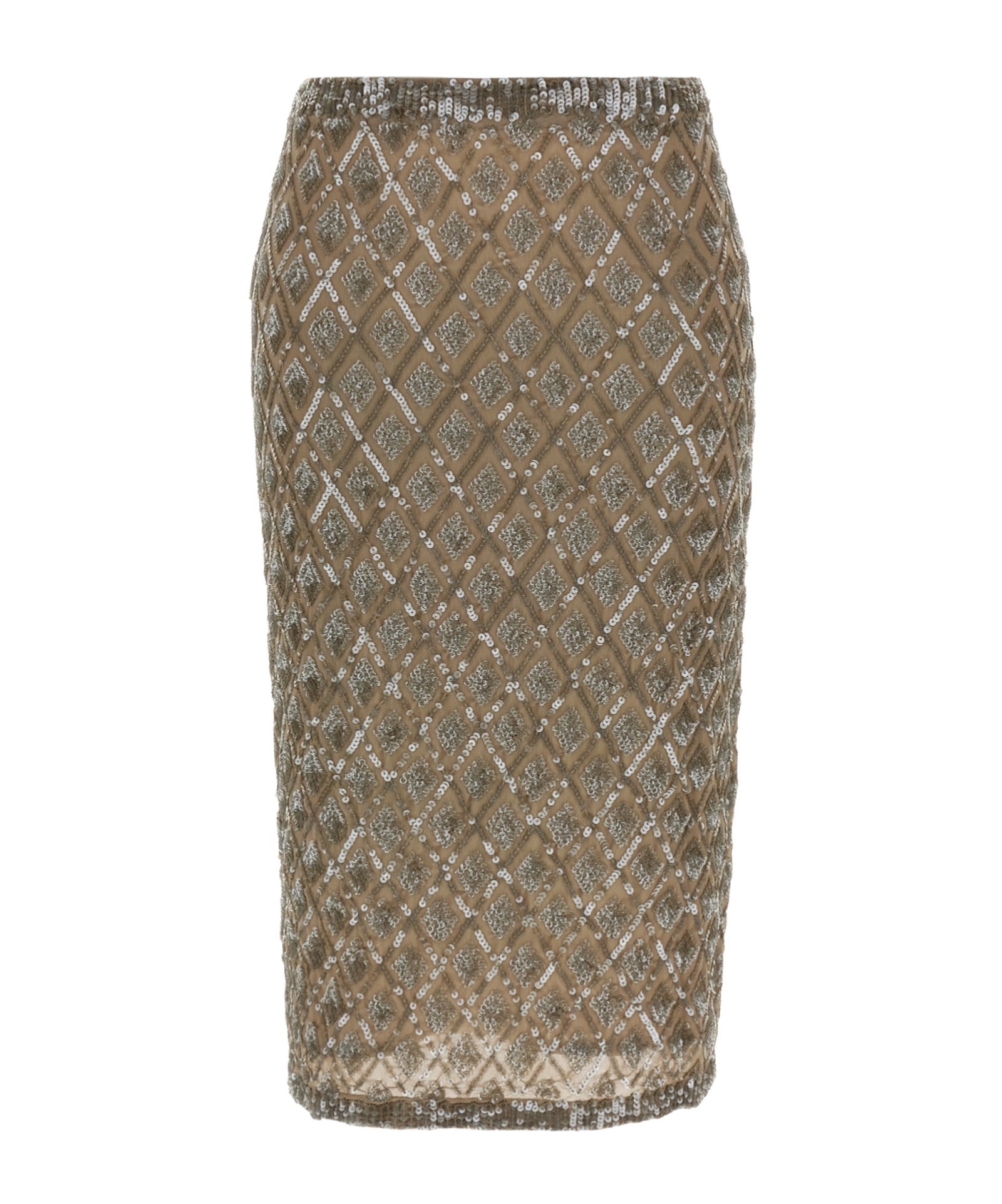 P.a.r.o.s.h Sequined Midi Skirt