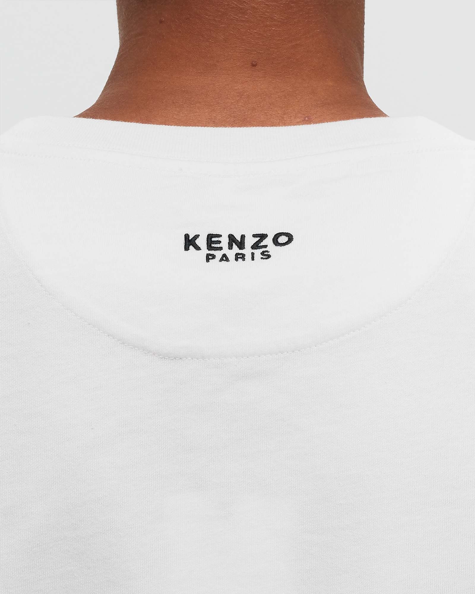 Kenzo Long-sleeved T-shirt In White
