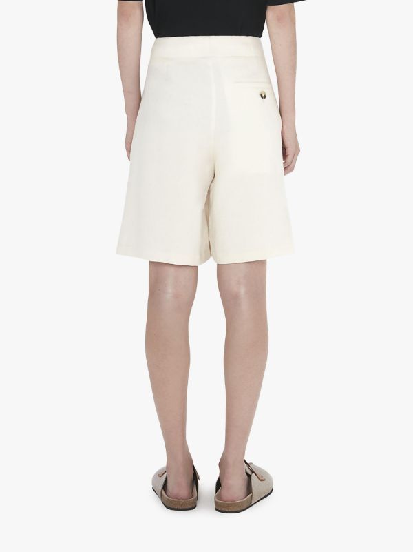 Jw Anderson Wide Leg Shorts In White