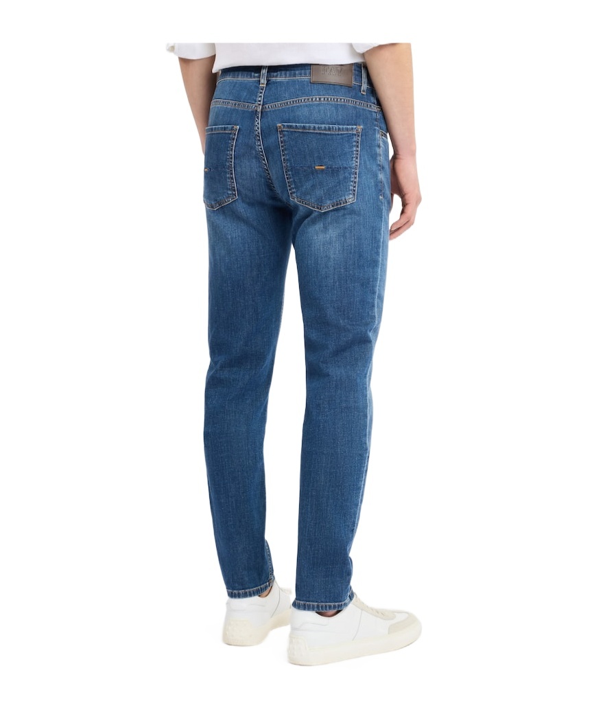 Fay Cotton Denim Jeans In Blue