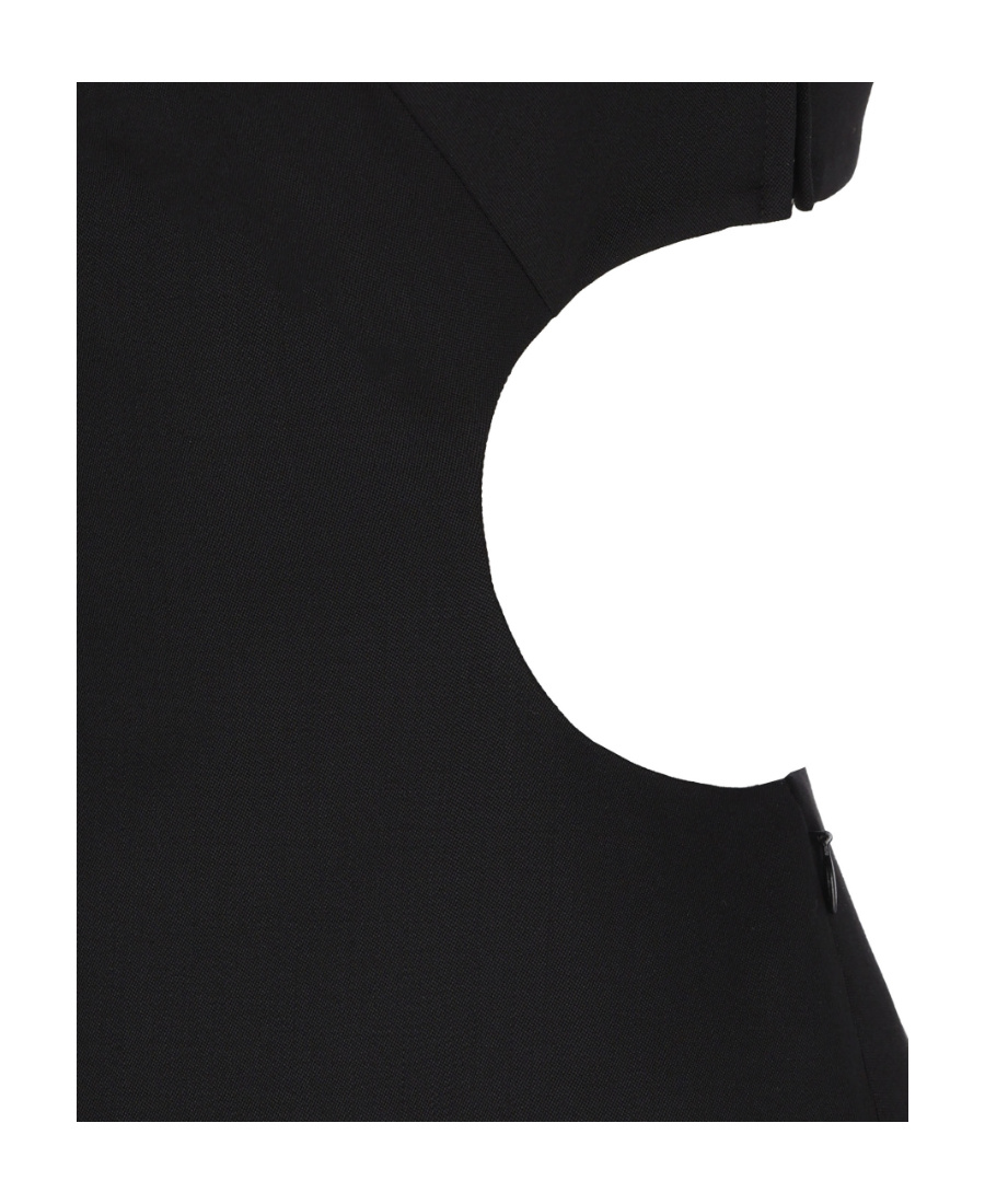 VALENTINO CUT-OUT A-LINE MINI DRESS