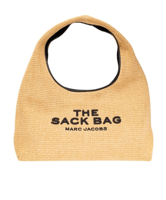 Marc Jacobs The Sack Logo Embroidered Shoulder Bag
