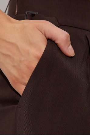 Tom Ford Belt Loops Slacks In Black