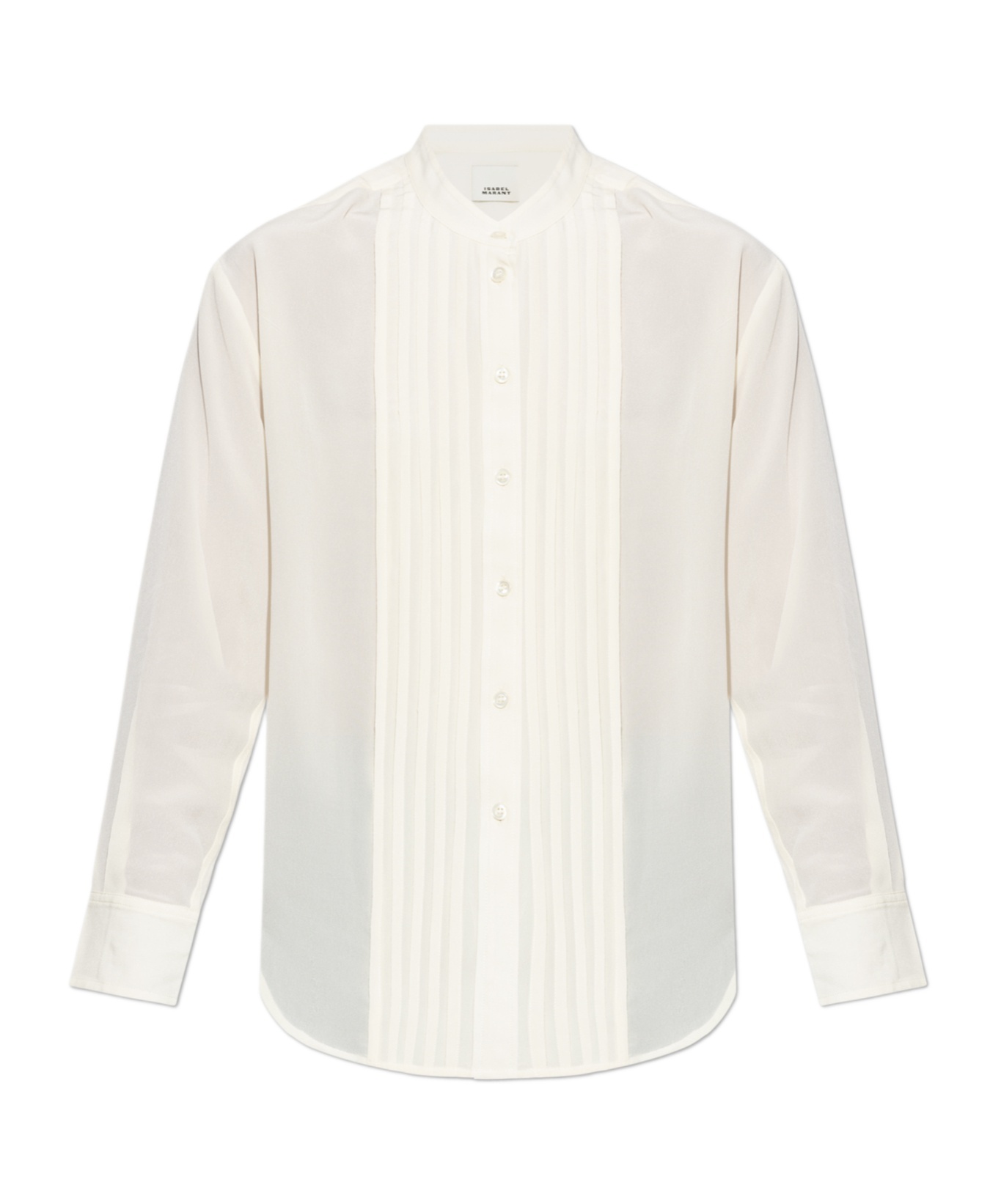 Isabel Marant Long-sleeved Shirt In White