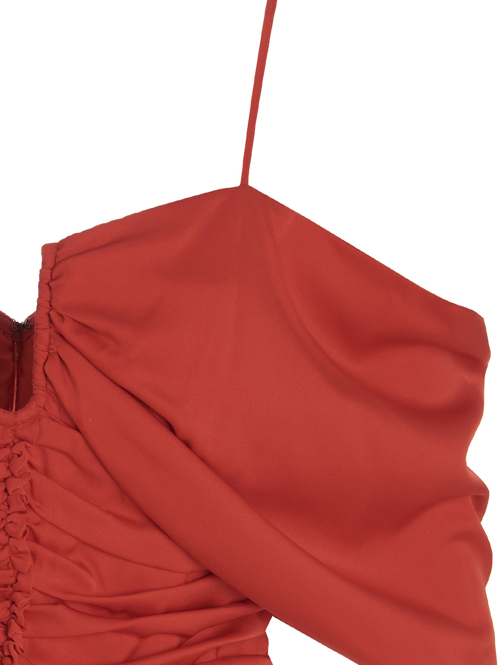 Shop Emanuel Ungaro Amani Top In Red