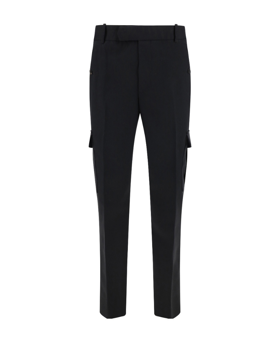 ALEXANDER MCQUEEN ALEXANDER MCQUEEN BELT-LOOPED TAPERED-LEG TROUSERS