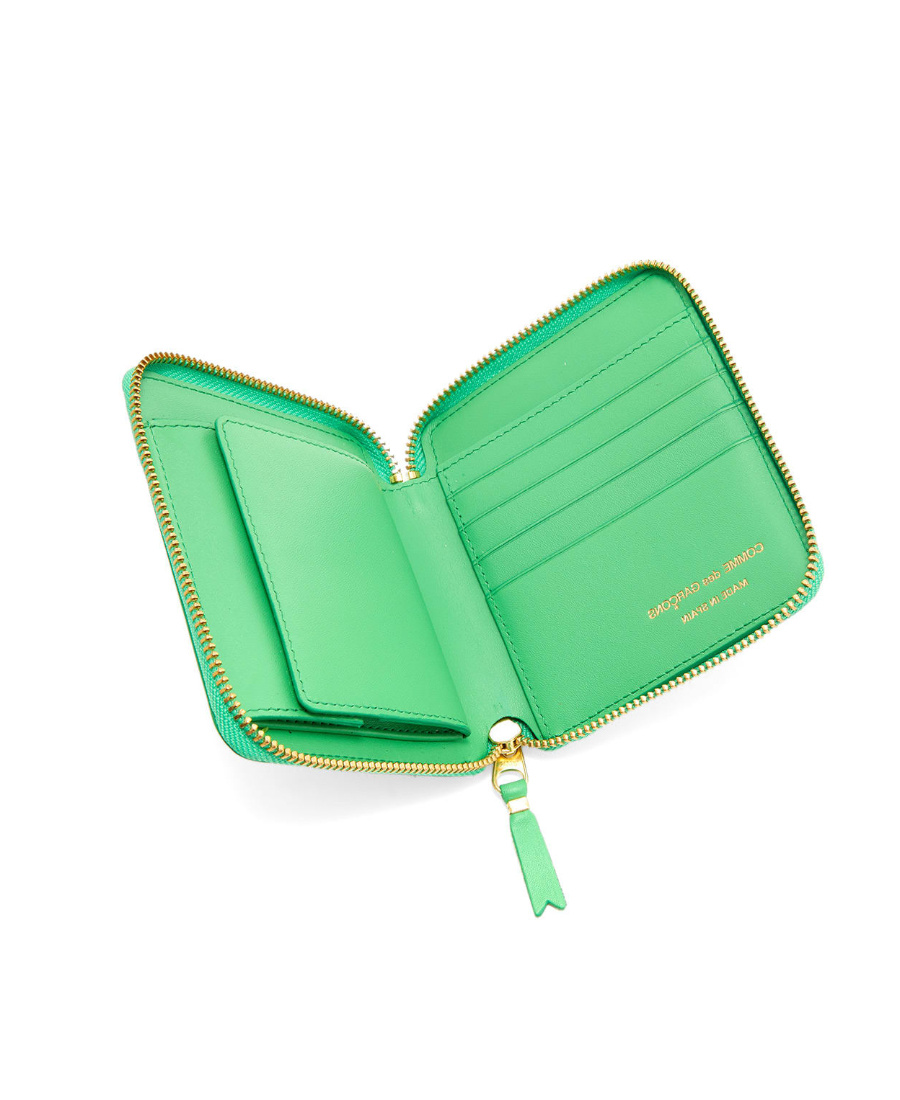 COMME DES GARÇONS LOGO ZIPPER WALLET
