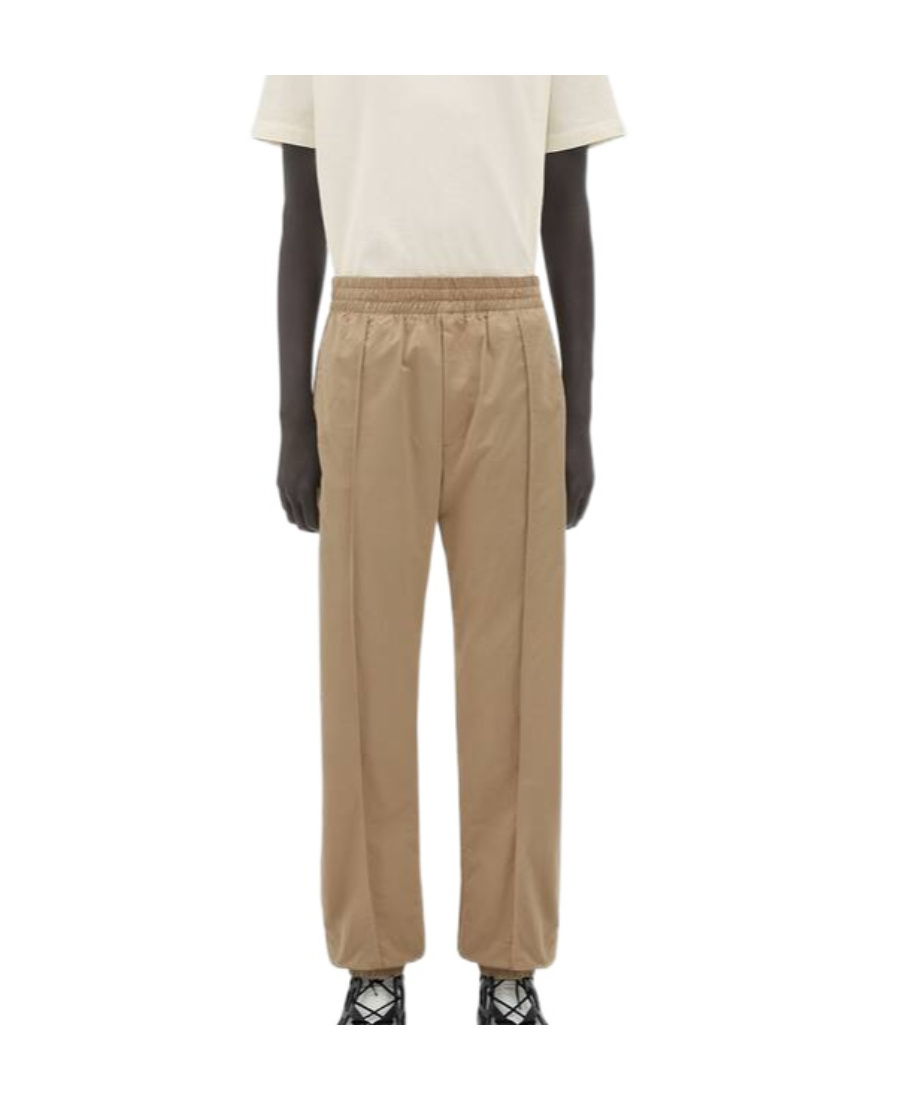 Bottega Veneta Tech Raised-seam Track Pants In Brown