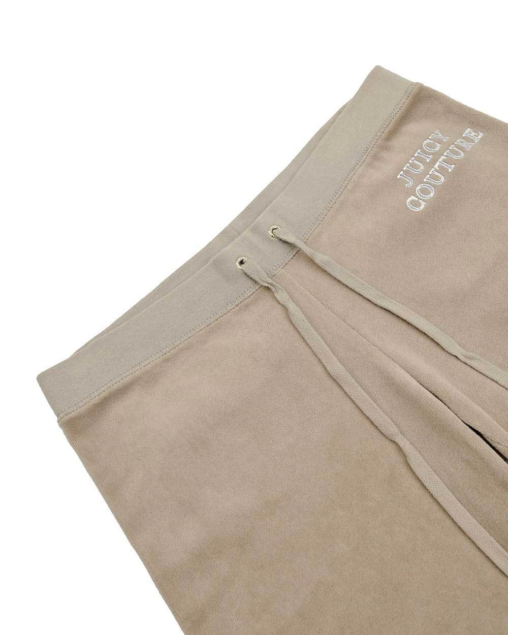 Juicy Couture Logo Casual Pants In Nude
