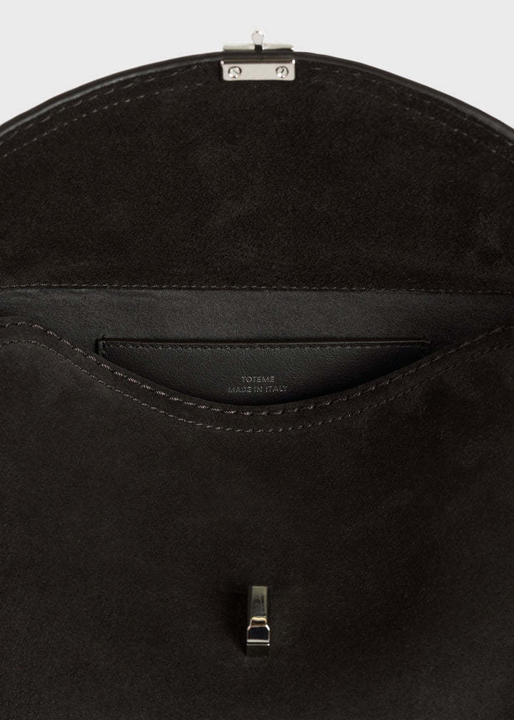 Totême T-lock Clutch Bag In Black