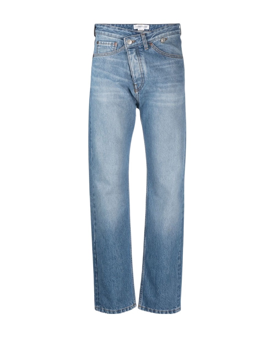 VICTORIA BECKHAM MULTI-POCKET DENIM TROUSERS