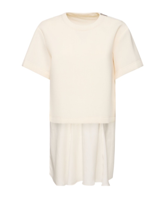 Sacai Short-sleeved T-shirt