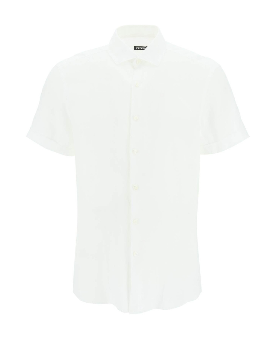 ZEGNA A SHORT SLEEVED SHIRT