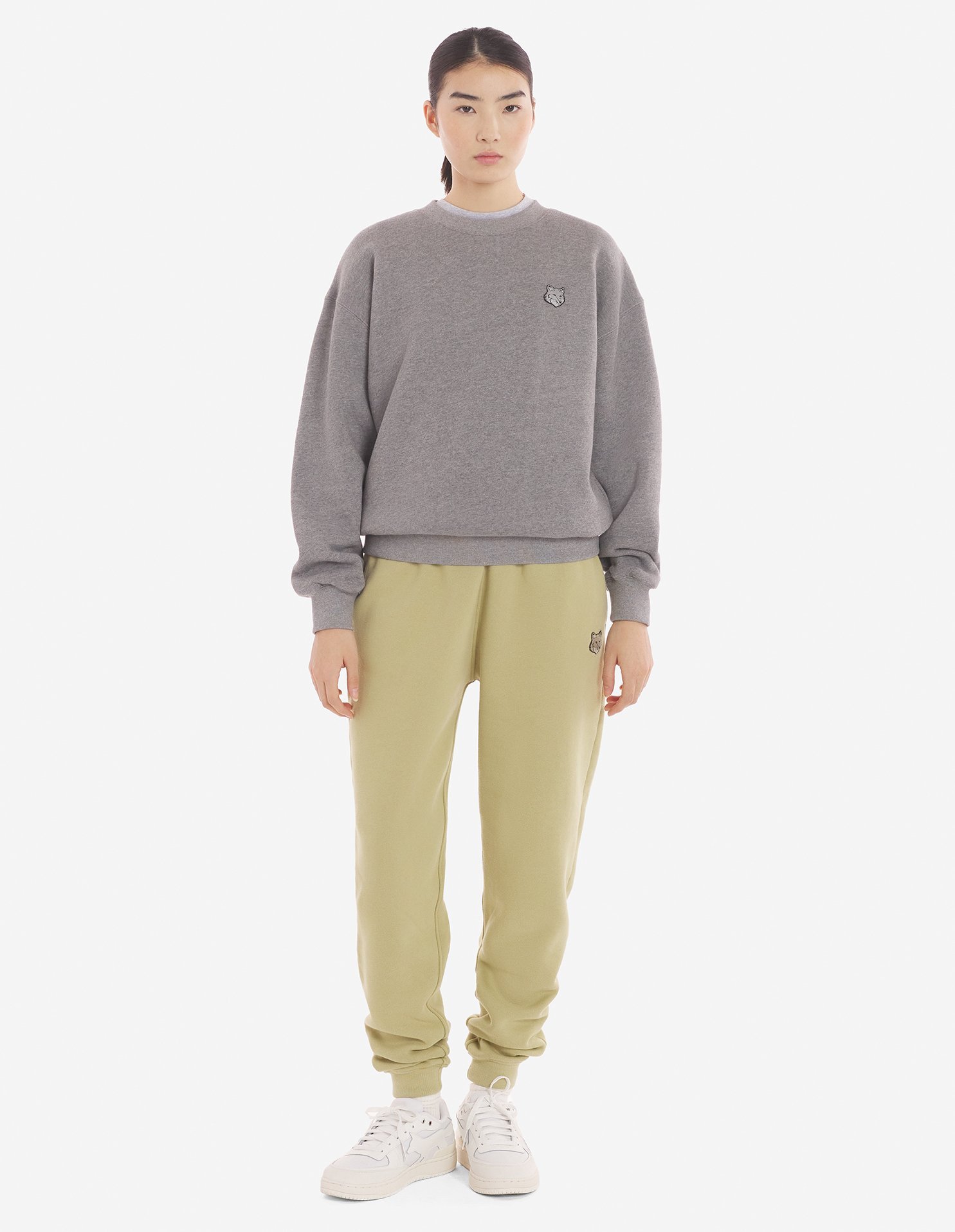 MAISON KITSUNÉ MAISON KITSUNÉ FOX HEAD PATCH TRACK PANTS