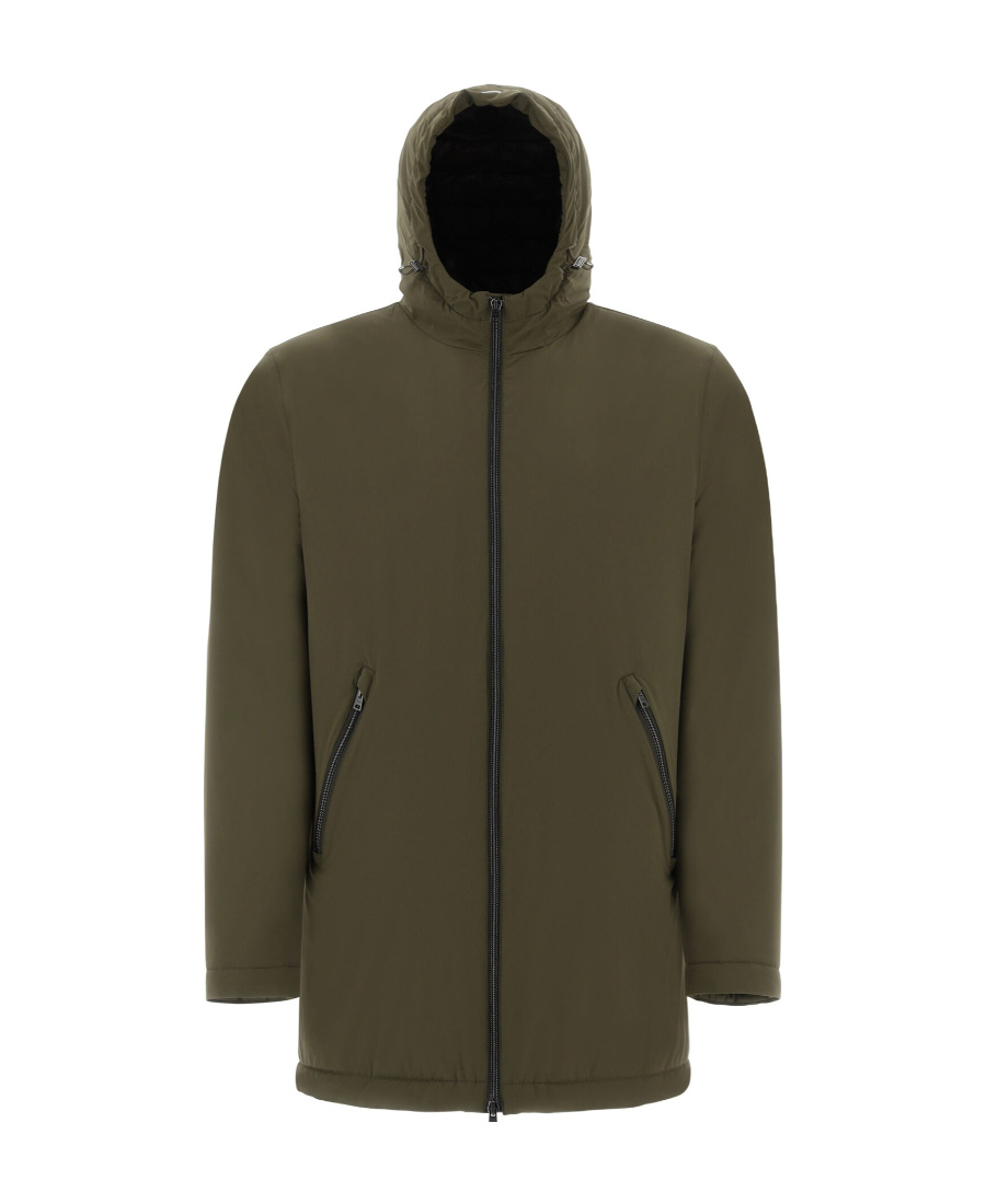 Herno Resort Ponente Hooded Parka In Green
