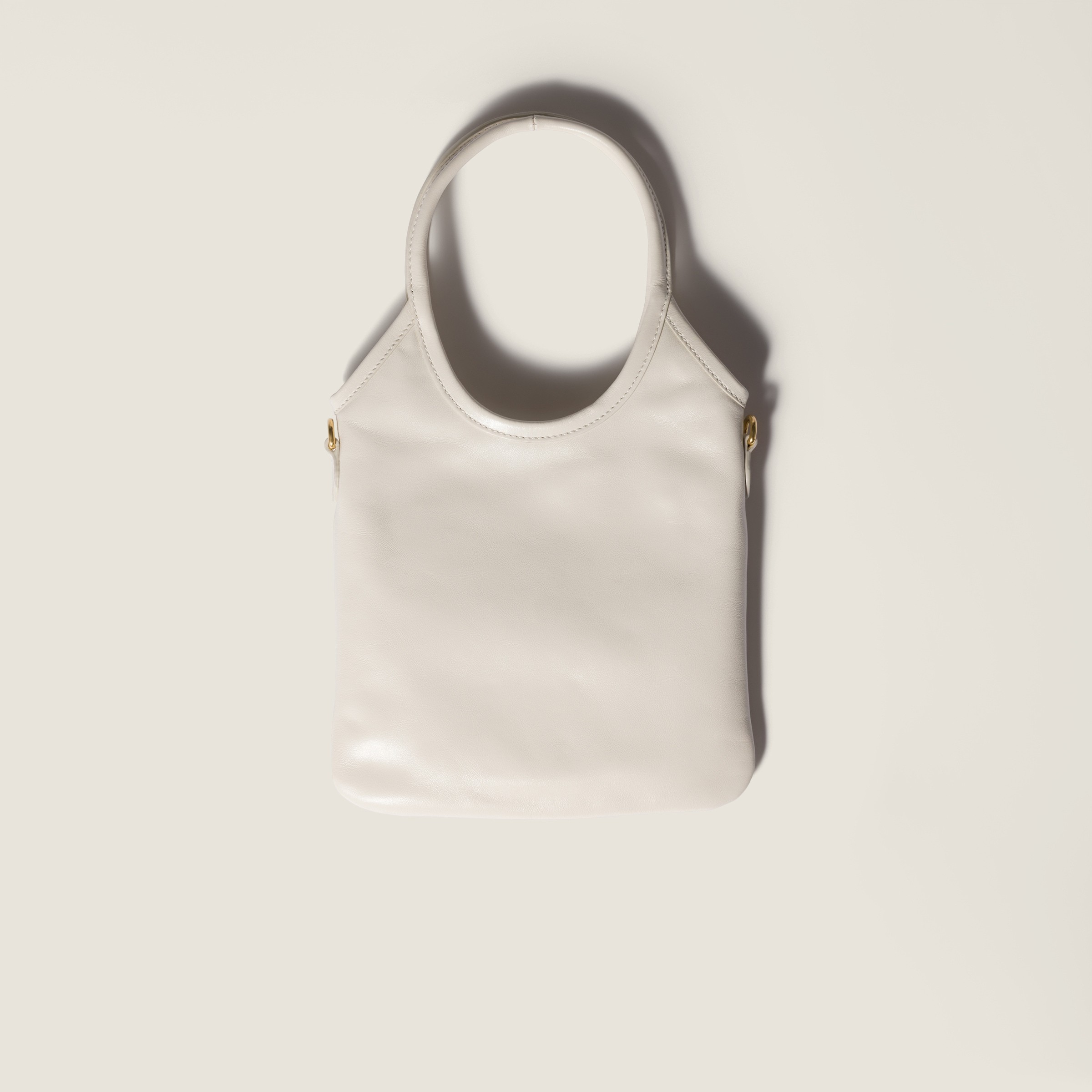 Miu Miu Ivy Shoulder Bag In White