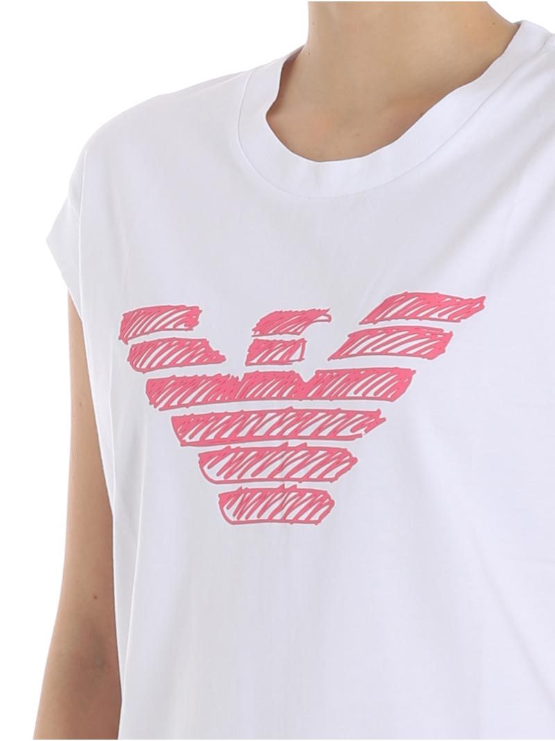 EMPORIO ARMANI GRAPHIC PRINTED T-SHIRT