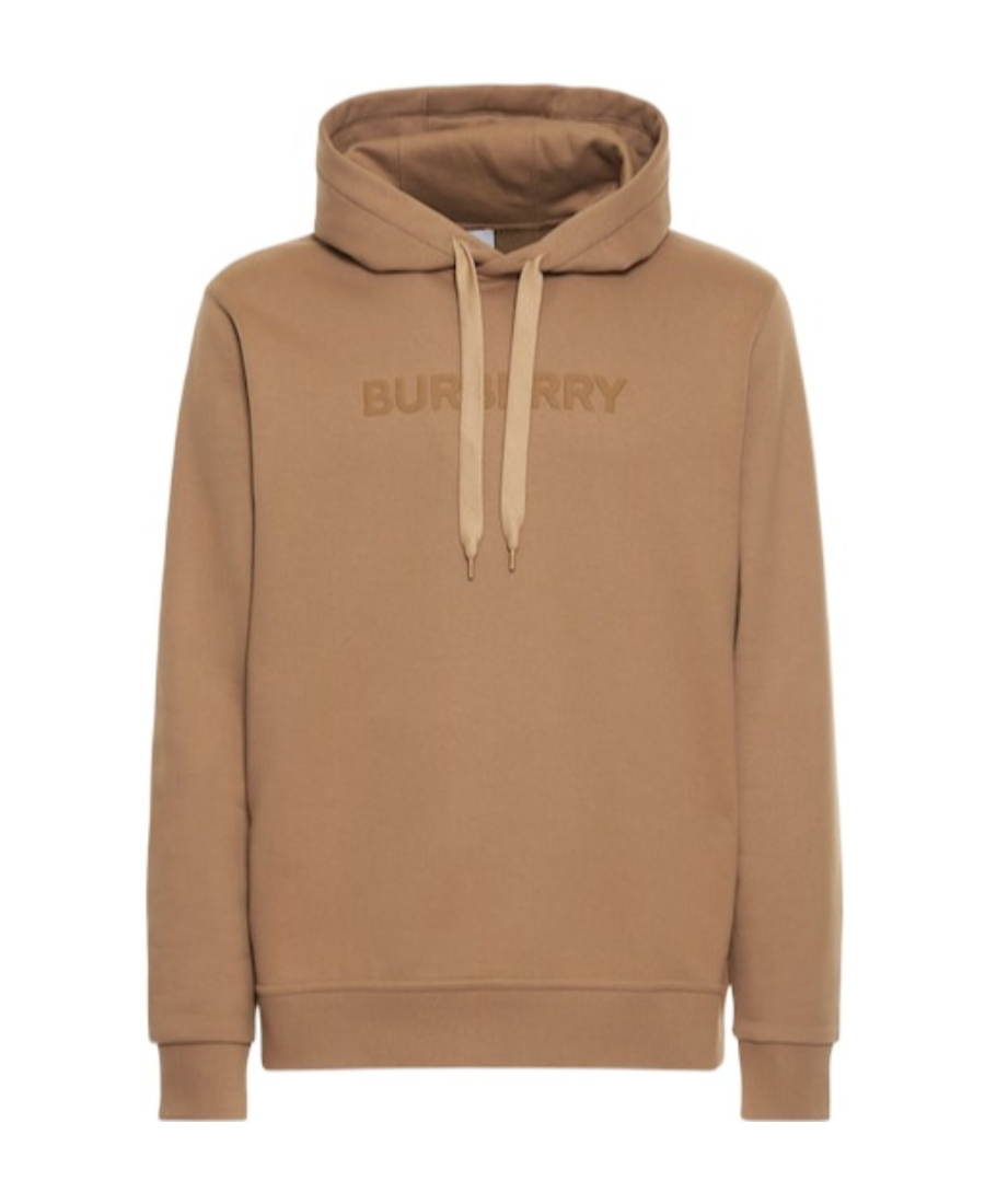 Burberry Ansdell Logo Plain Knitted Hooded Sweater