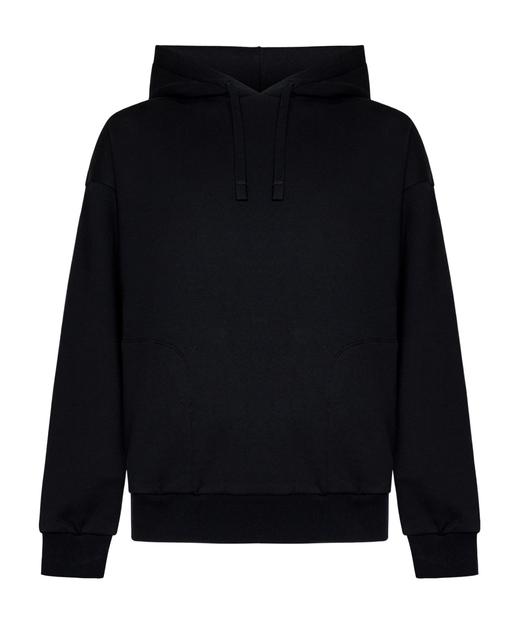 Shop Zegna Logo-embroidered Hoodie In Black