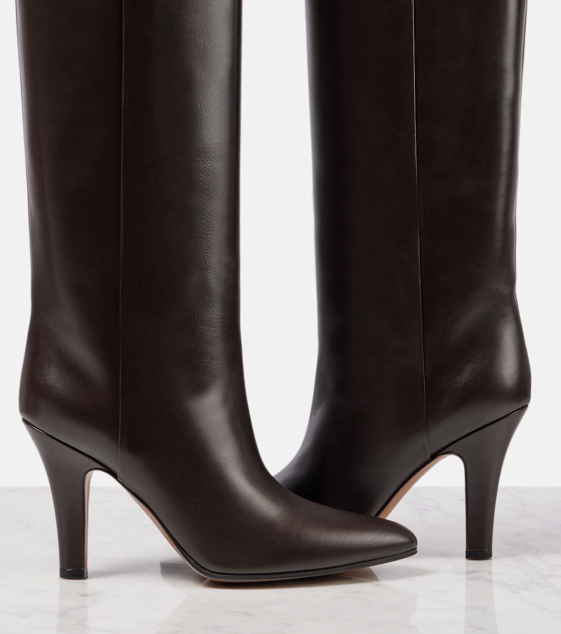 The Row Pointed-toe Boots In Brown