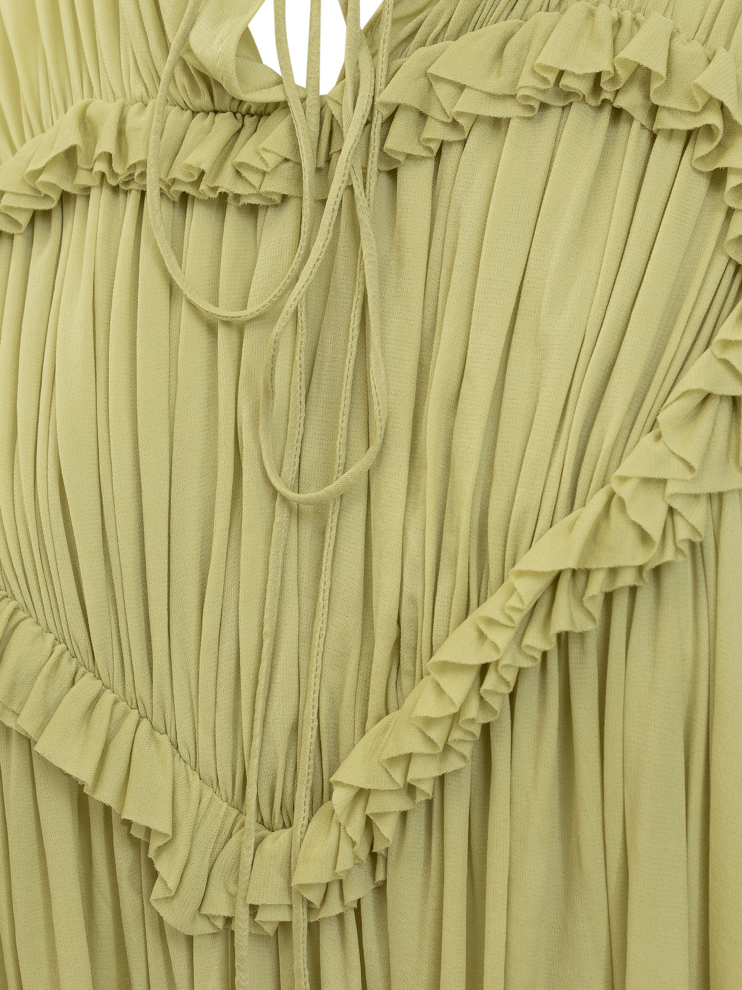 Shop Victoria Beckham Ruffled Blouse In Nude