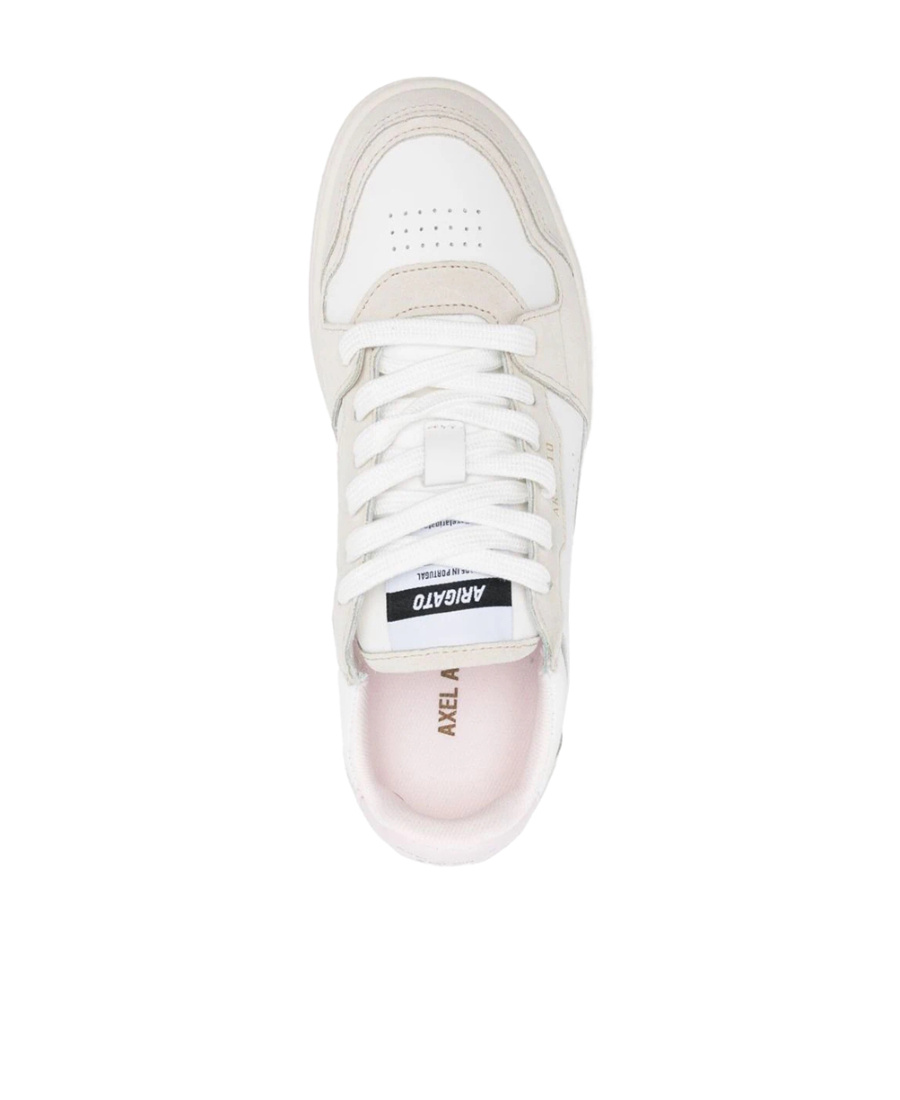 Axel Arigato Dice Lo Panelled Leather Sneakers In White