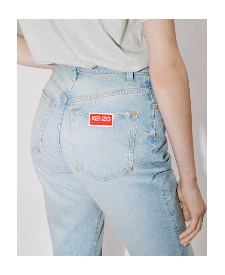 KENZO STRAIGHT JAPANESE DENIM JEANS
