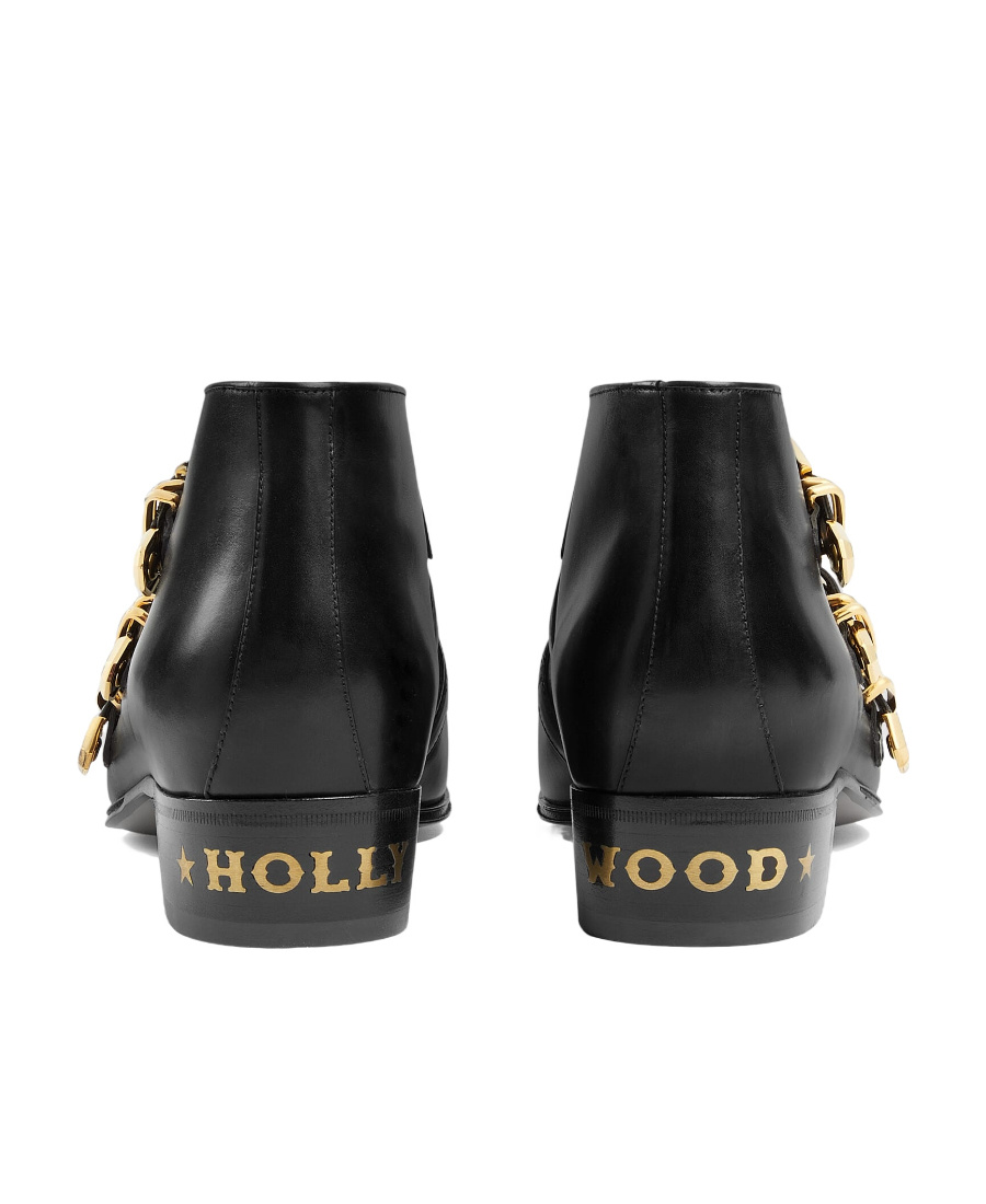 GUCCI GUCCI EMBELLISHED ANKLE BOOTS