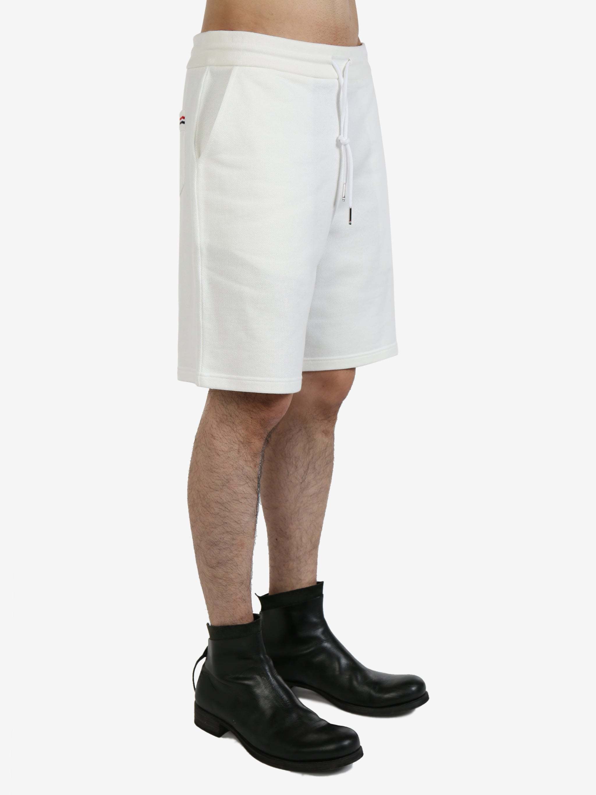 Thom Browne Drawstring-fastening Shorts In White