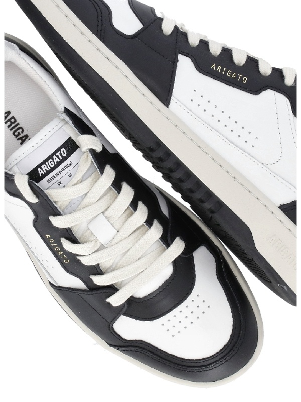 Axel Arigato Blackwhite Dice Low Sneakers In Black
