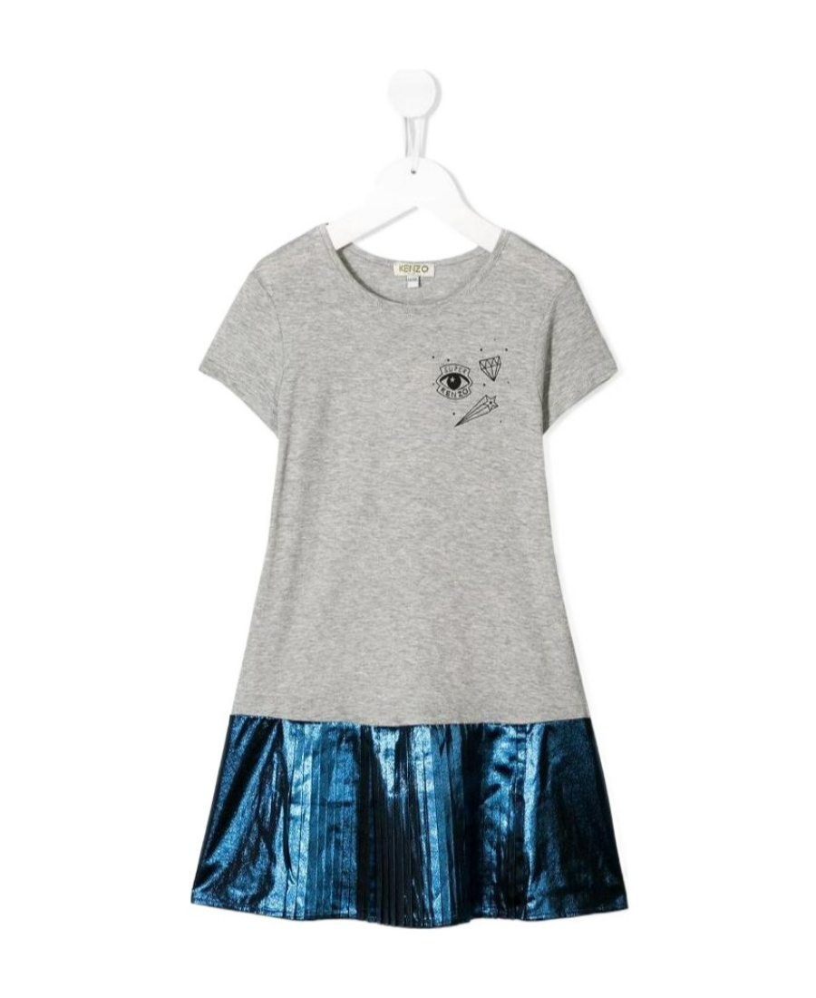 Kenzo Matching Dress In Gray