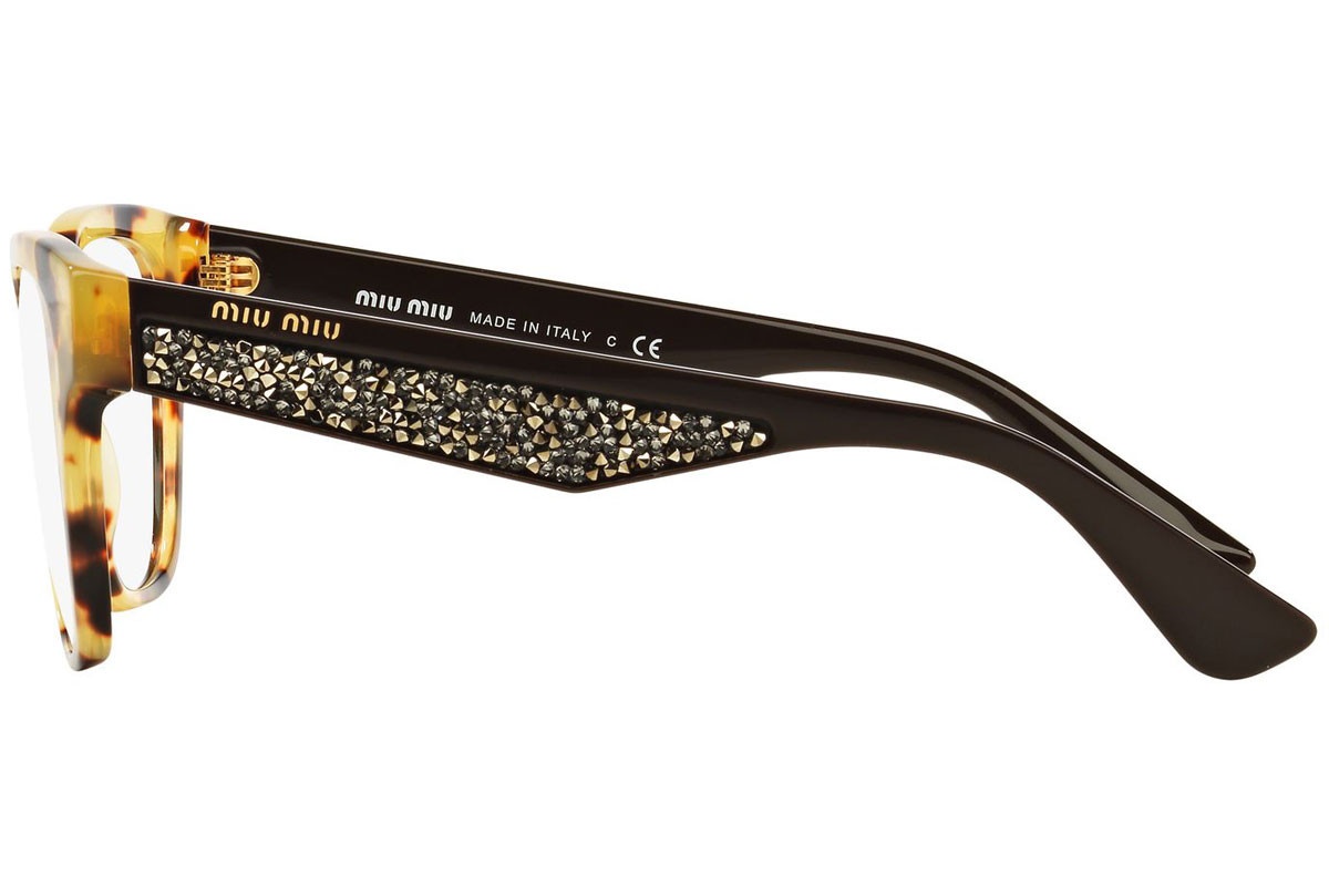 Miu Miu Logo Flat Mirror In White