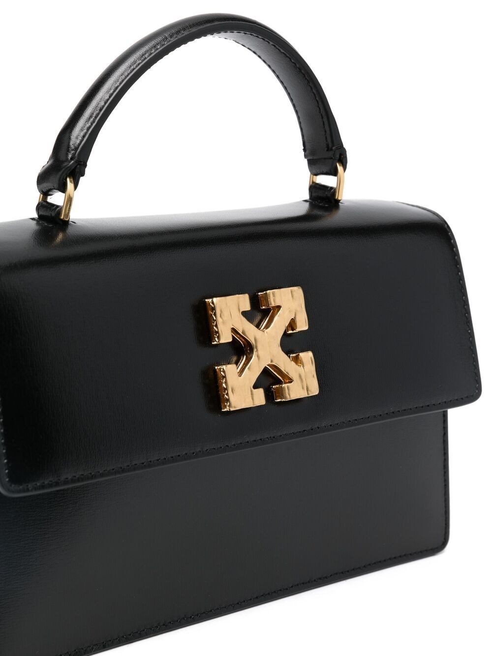 Off-white Jitney 1.4 Tote Bag In Black