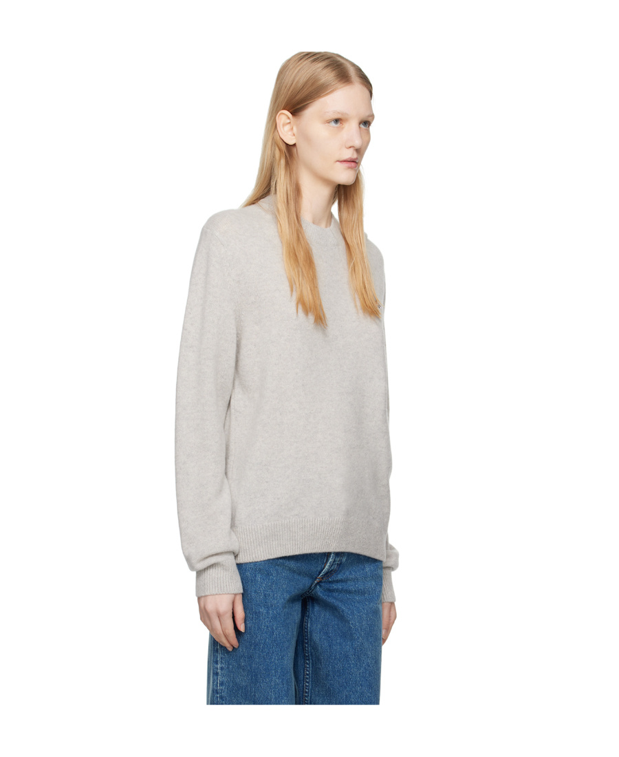 MAISON KITSUNÉ BABY FOX ROUND NECK SWEATER