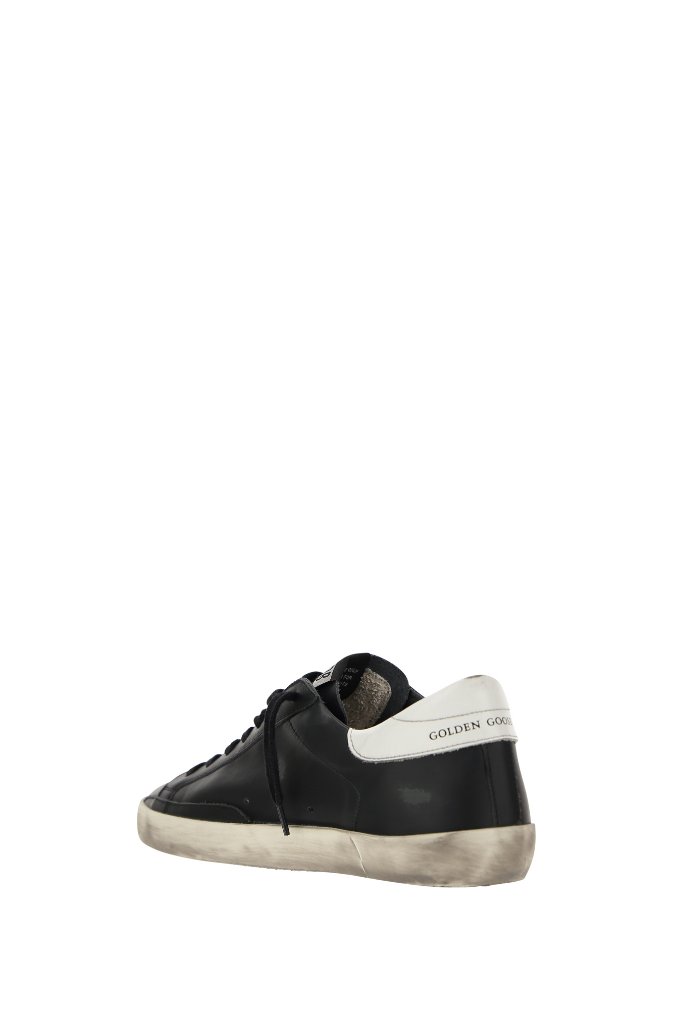 Golden Goose Superstar Leather Sneakers In White