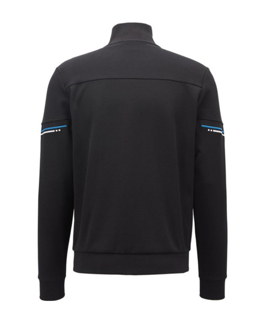 HUGO BOSS LOGO ZIPPER SWEATER 
