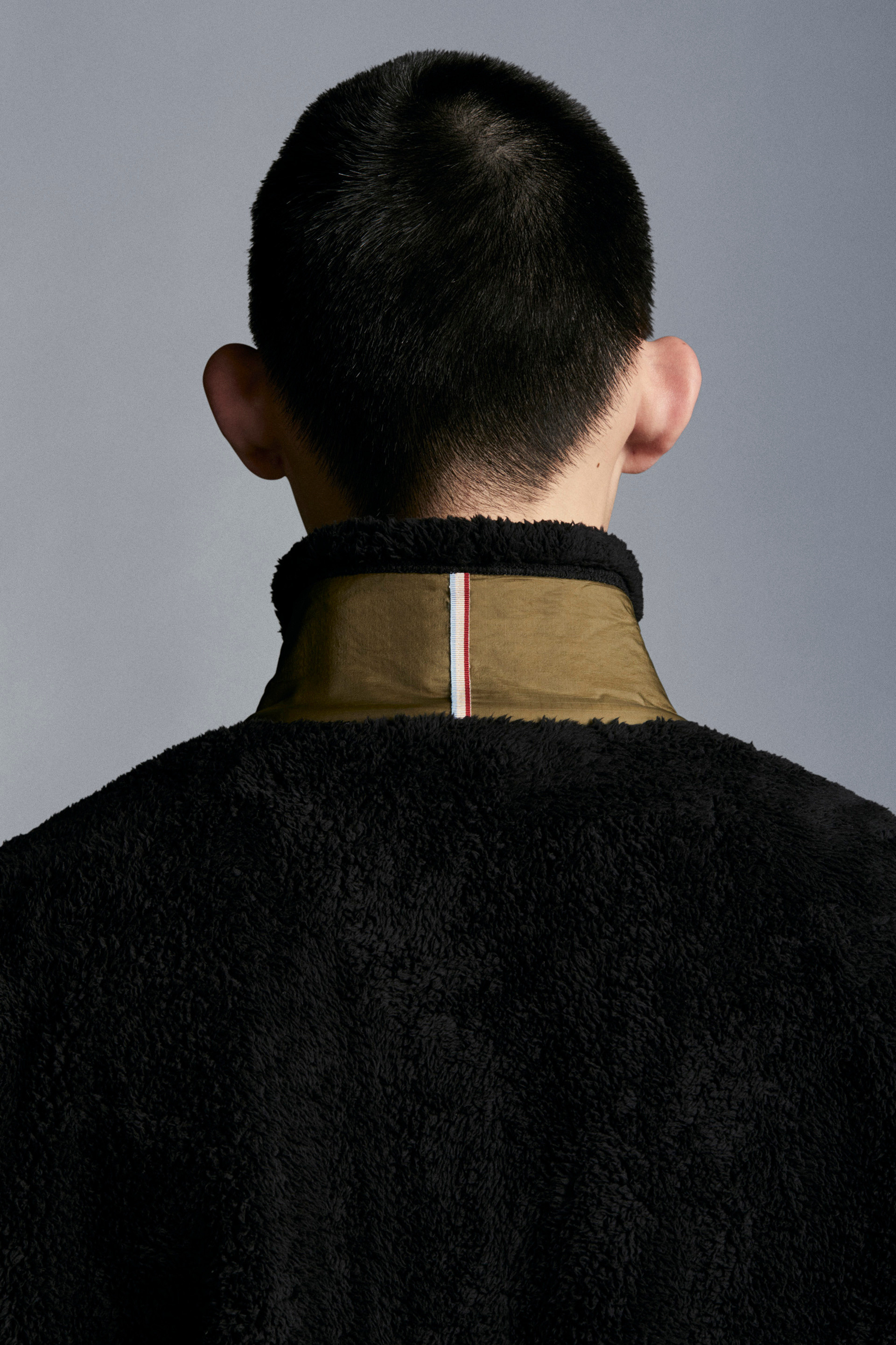 Moncler Black Sports Leisure Jacket In Black