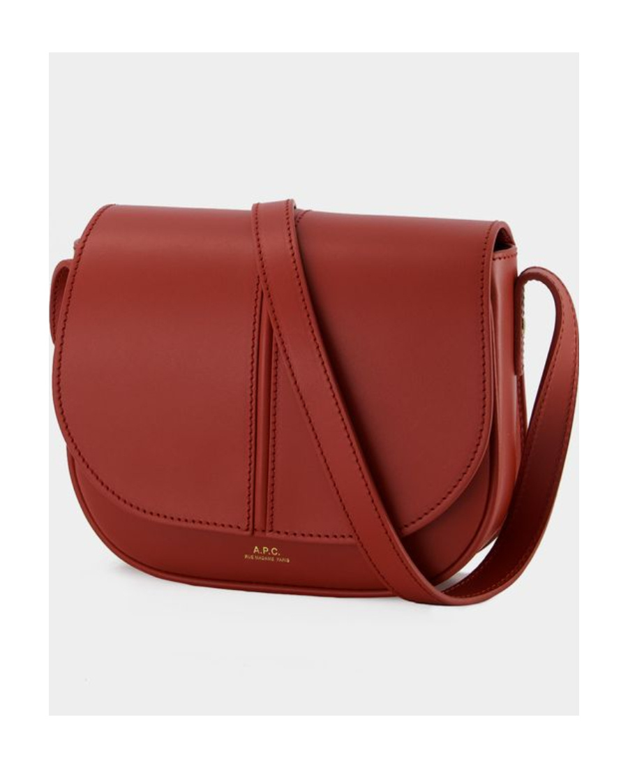 Apc Betty Logo-lettering Shoulder Bag In Red