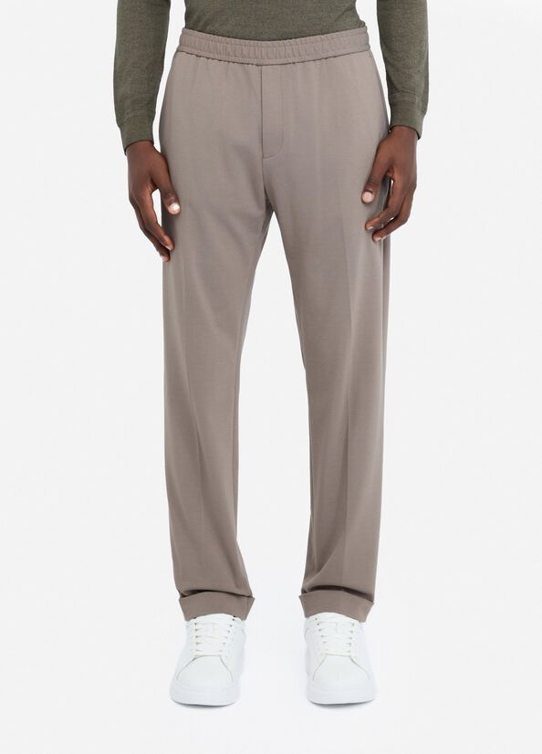 Liu •jo Knitted Jogging Pants In Neutral
