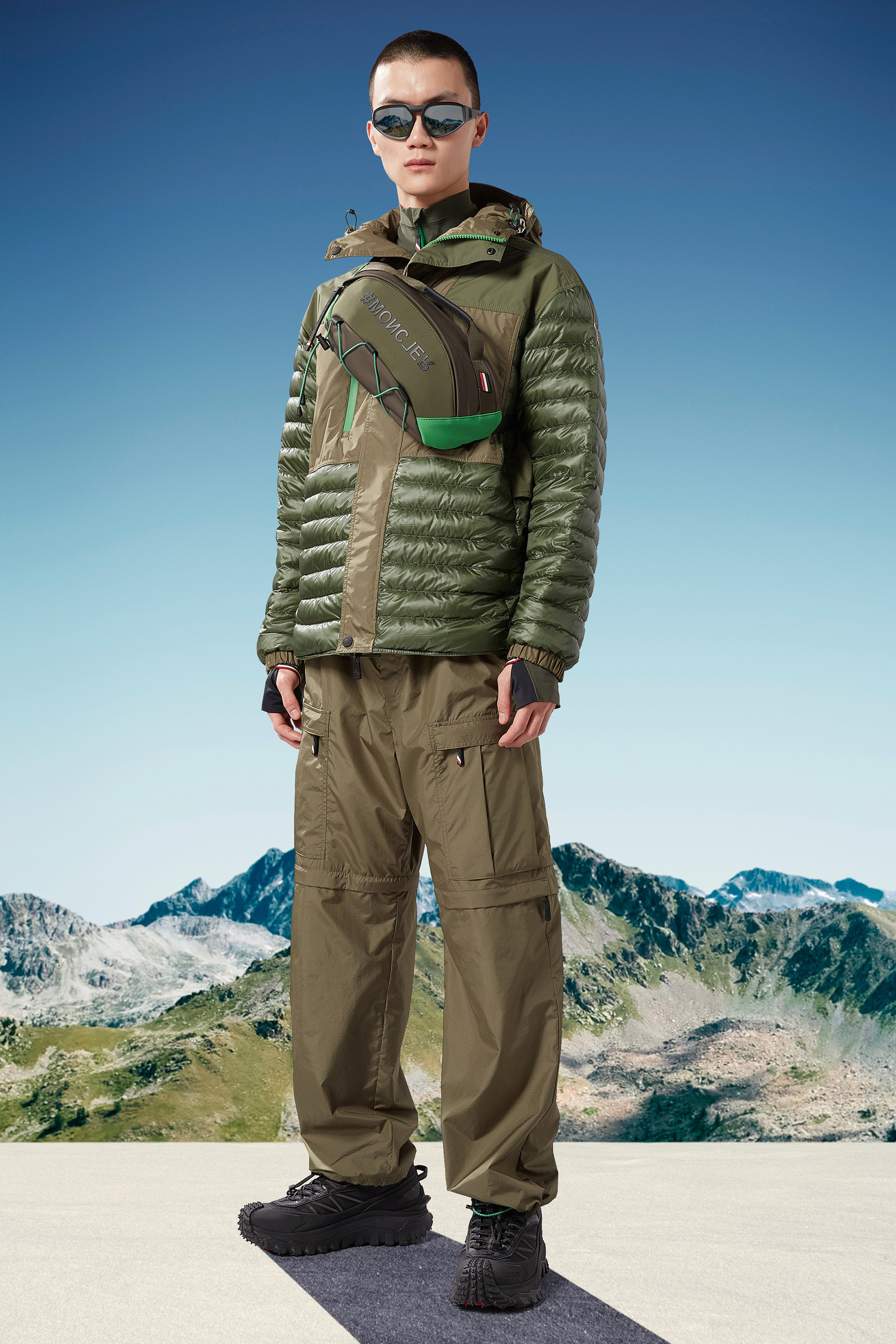 MONCLER CARGO TROUSERS